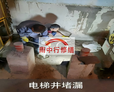 内蒙古星雨华府电梯井堵漏案例